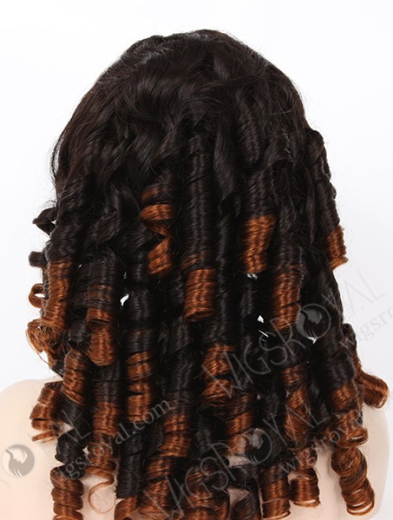 Natural Color with 30# Color Spiral Curl Wigs WR-GL-045-8218