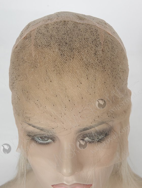 Hot Selling Silky Straight 14'' Grey/1B# Color Peruvian Virgin Hair Wigs WR-LW-111-8381