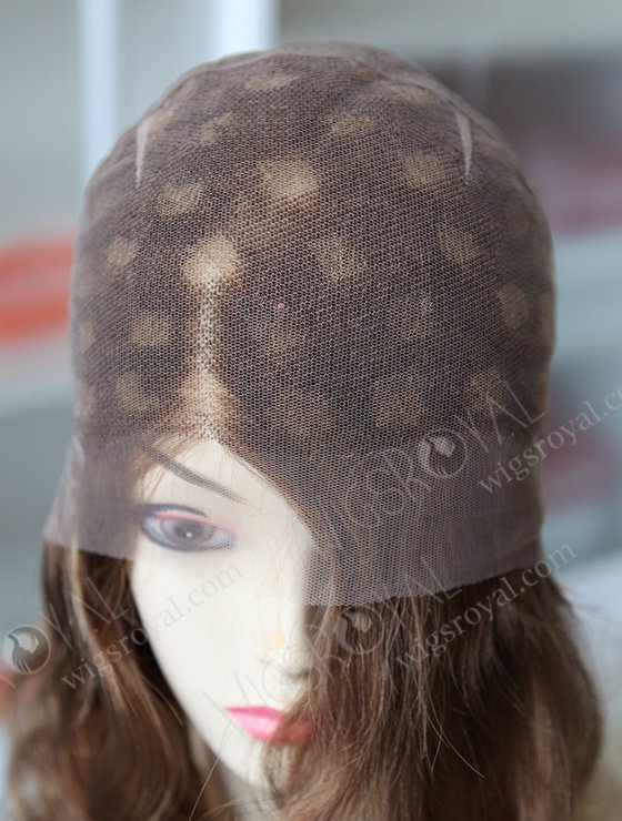 Left Parting Brown Color Wig WR-LW-070-8310