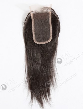 In Stock Indian Virgin Hair 10" Straight Natural Color Top Closure STC-226