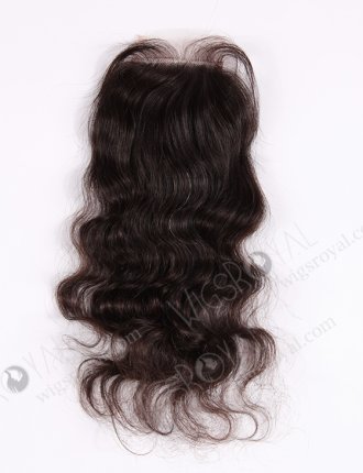 In Stock Indian Virgin Hair 14" Natural Wave Natural Color Top Closure STC-06