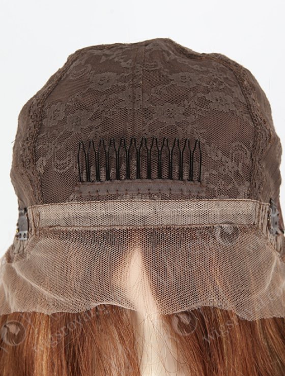 Special Wigs Cap With Lace From Ear To Ear Double Draw 20'' European Virgin Hair Jewish Wigs WR-JW-011-8563