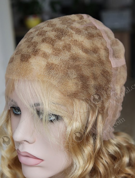 Virgin European Hair Blonde Curly Wig WR-LW-083-8330