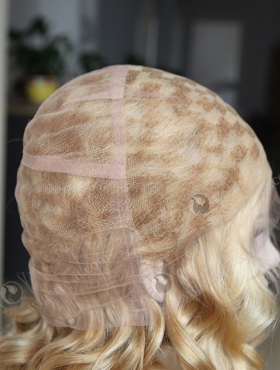 Virgin European Hair Blonde Curly Wig WR-LW-083-8331