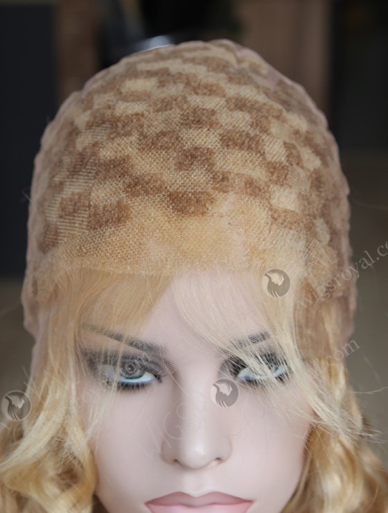 Virgin European Hair Blonde Curly Wig WR-LW-083-8333