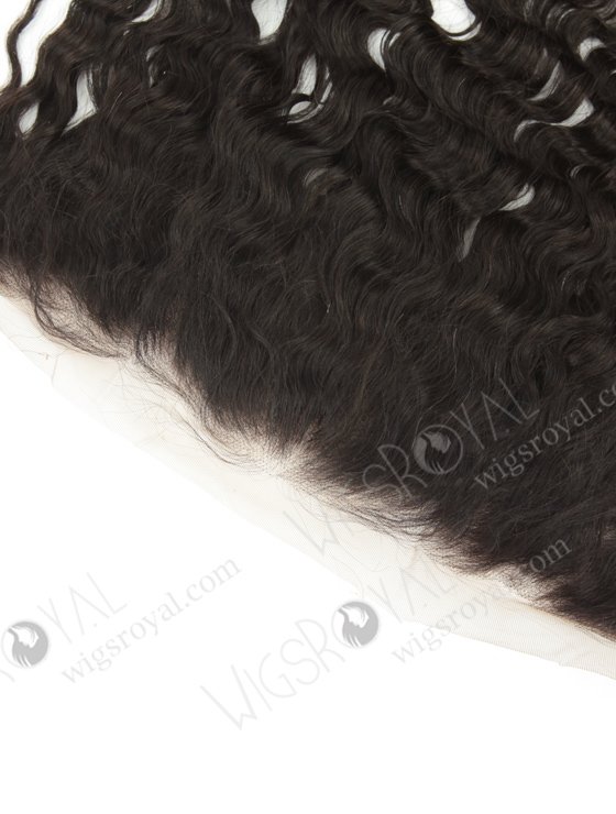 Pre-pluked Hair Line Natural Curly Indian Remy Natural Color Hair Lace Frontal WR-LF-001-8899
