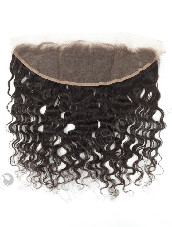 Pre-pluked Hair Line Natural Curly Indian Remy Natural Color Hair Lace Frontal WR-LF-001-8900