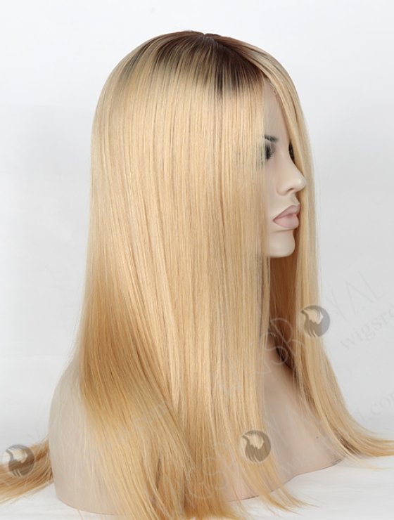 Best Quality 16'' Peruvian Virgin T6#/24# Color Glueless Wigs WR-GL-056-8831