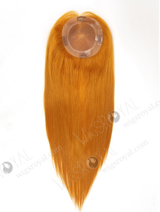 Double Draw Mono Lace European Virgin Hair 20" Straight 144# Color Lace Top Closure WR-TC-002-8933