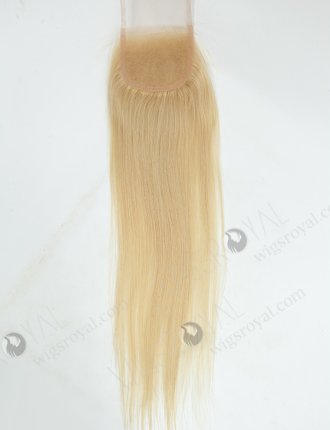 In Stock Malaysian Virgin Hair 18" Straight #613 Color Top Closure STC-365