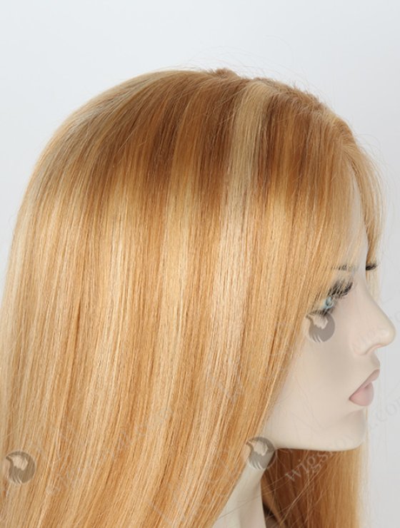 Beautiful Highlight Color 20'' Chinese Virgin 18# Highlight 24# Color Glueless Wigs WR-GL-058-8855