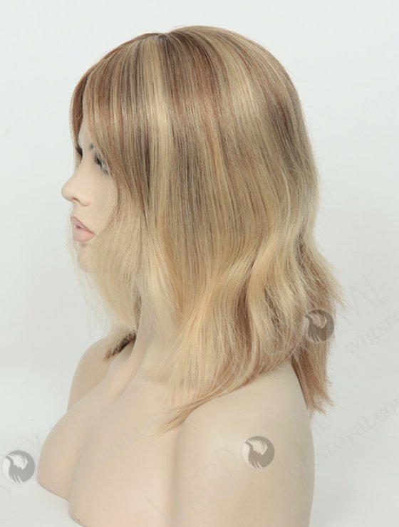 Mongolian Virgin Blonde Tone Short Wig WR-GL-053-8802