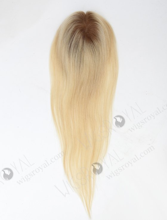 European Virgin Hair 14" Straight T9#/613# Color Lace Top Closure WR-TC-004-8947
