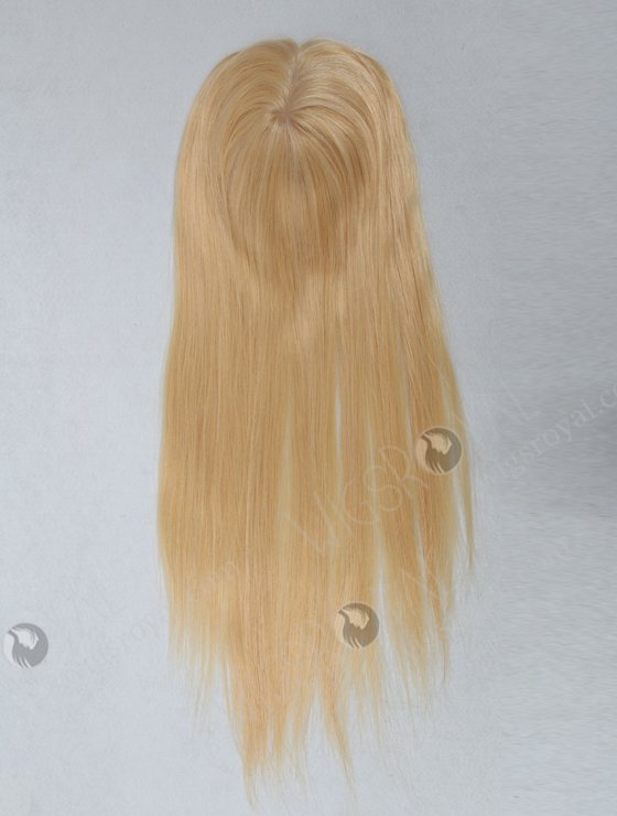 European Virgin Hair 22" Straight 24/613# highlight Color Top Closure WR-TC-010-9125