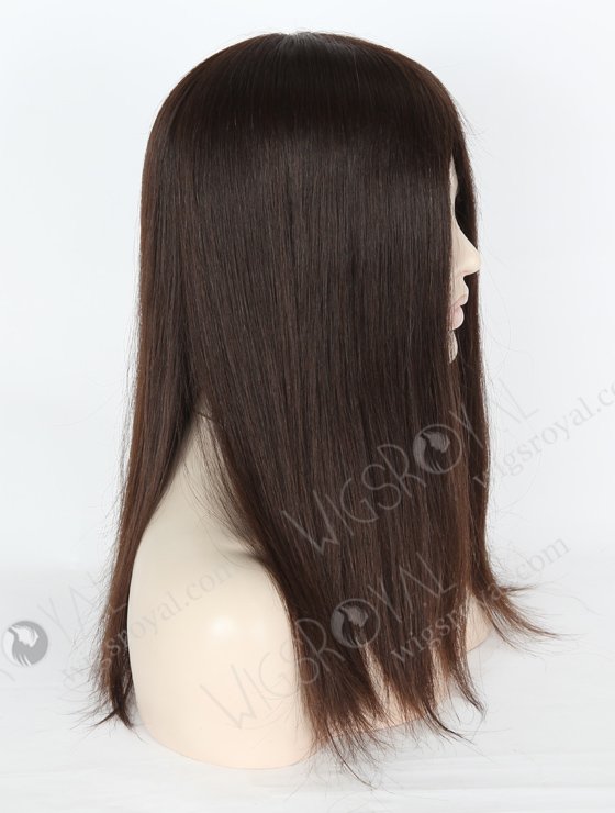 Chinese Virgin Hair 16" Double Draw Natural Straight Natural Color Close To 3# Silk Top Closure WR-TC-008-9112