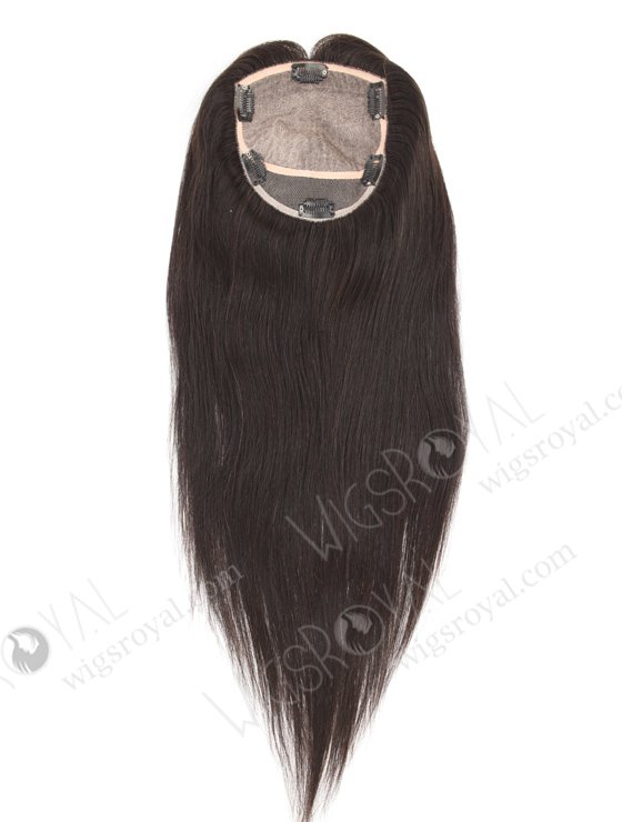 European Virgin Hair 20" Straight Natural Color Silk Top Lace Top Closure WR-TC-006-9090