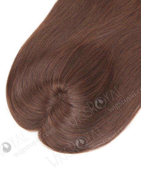 7"*7" European Virgin Hair 16" Straight Color 2a# Mono Top Hair WR-TC-027