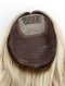 Kosher topper European Virgin Hair 16" One Length Bouncy Curl T9/White Color WR-TC-040