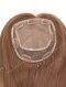 In Stock 5.5"*6" European Virgin Hair 16" Straight Color 9# Silk Top Hair WR-TC-044