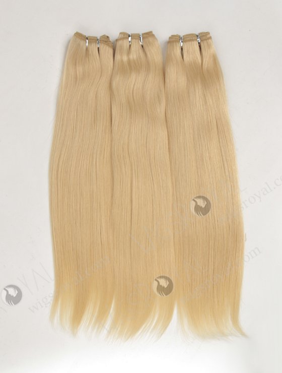 In Stock Malaysian Virgin Hair 18" Straight 613# Color Machine Weft SM-310