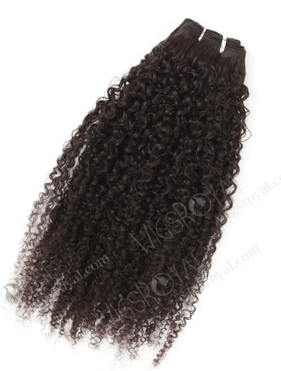 In Stock Indian Remy Hair 26" 6mm Curl Natural Color Machine Weft SM-1126-10053