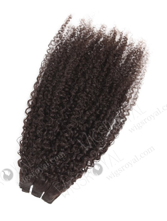 In Stock Indian Remy Hair 26" 6mm Curl Natural Color Machine Weft SM-1126-10054
