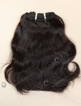 In Stock Indian Remy Hair 8" Natural Wave Natural Color Machine Weft SM-182