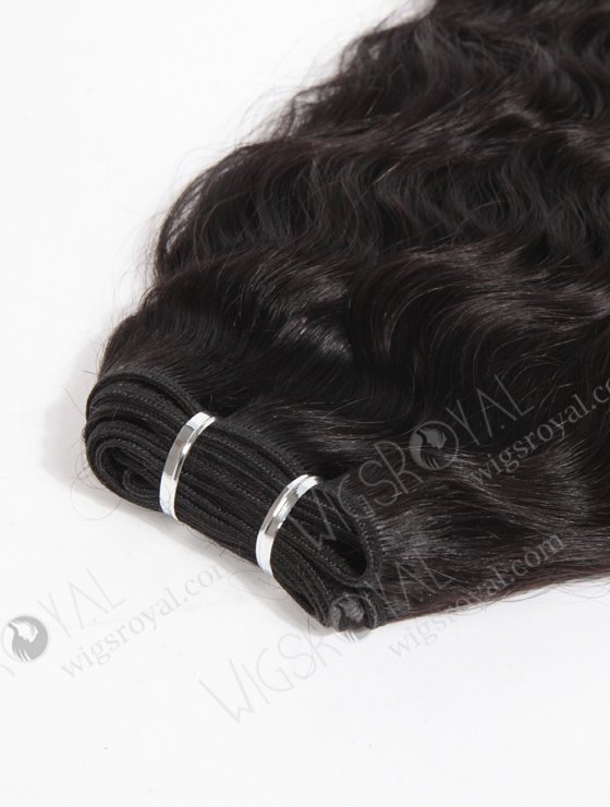 In Stock Indian Remy Hair 14" Natural Wave 1B# Color Machine Weft SM-188-10237