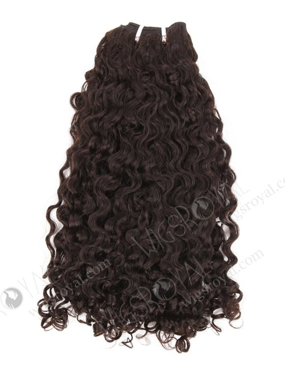 In Stock Indian Remy Hair 20" Coarse Curly Natural Color Machine Weft SM-1123
