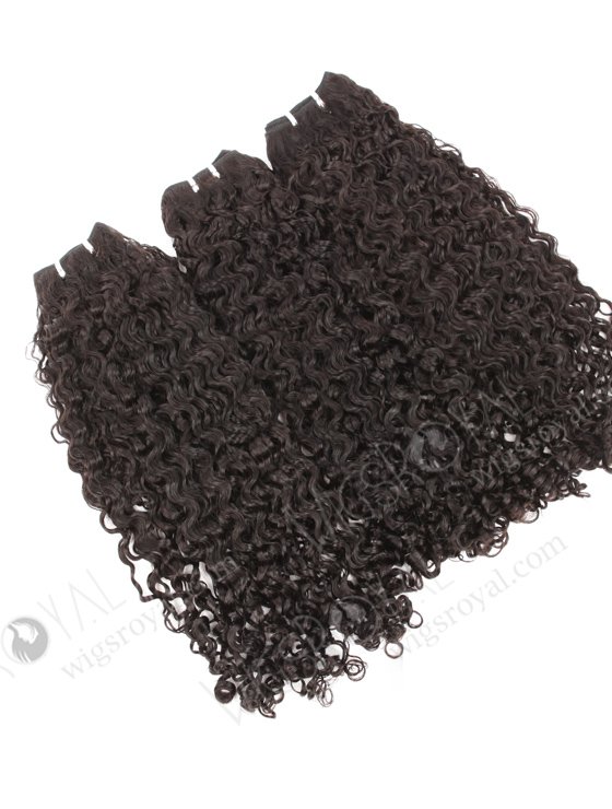 In Stock Indian Remy Hair 24" Coarse Curly Natural Color Machine Weft SM-1125-10104