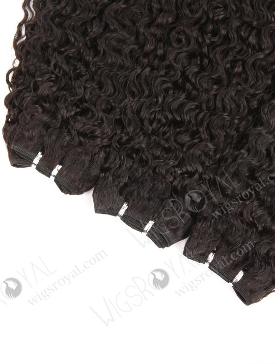 In Stock Indian Remy Hair 24" Coarse Curly Natural Color Machine Weft SM-1125-10107