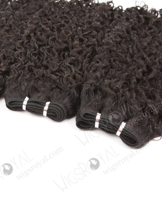 In Stock Indian Remy Hair 24" Coarse Curly Natural Color Machine Weft SM-1125-10108