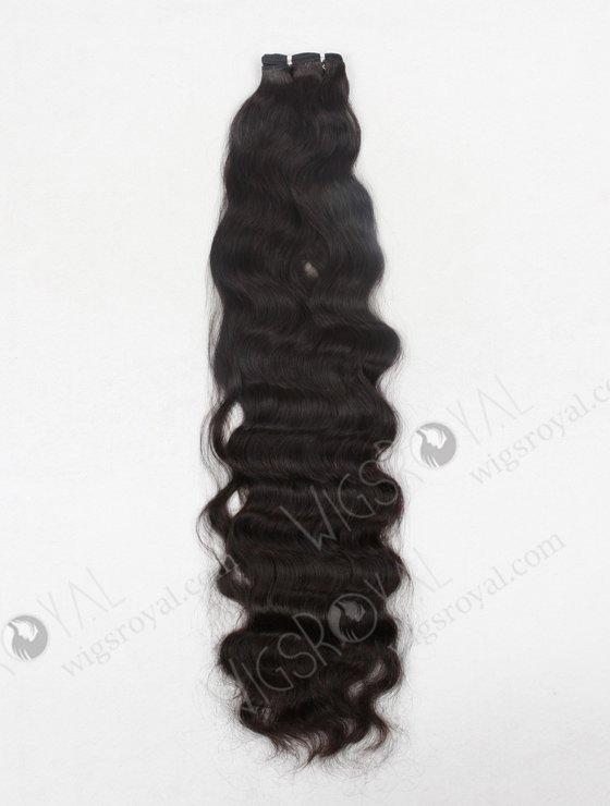 In Stock Indian Remy Hair 28" Natural Wave Natural Color Machine Weft SM-023-10210