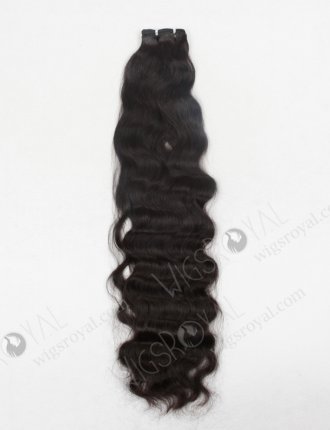 In Stock Indian Remy Hair 28" Natural Wave Natural Color Machine Weft SM-023