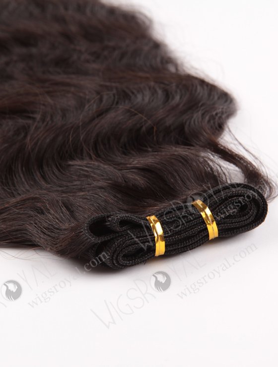 In Stock Indian Remy Hair 26" Natural Wave Natural Color Machine Weft SM-019-10208