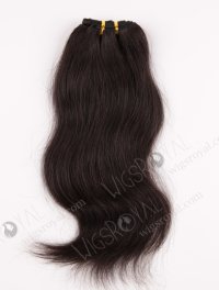 In Stock Chinese Virgin Hair 14" Natural Straight Natural Color Machine Weft SM-003