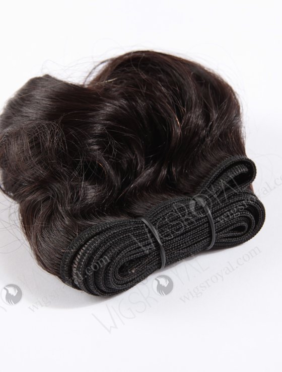 In Stock Indian Remy Hair 10" Big Loose Curl Natural Color Machine Weft SM-042-10122