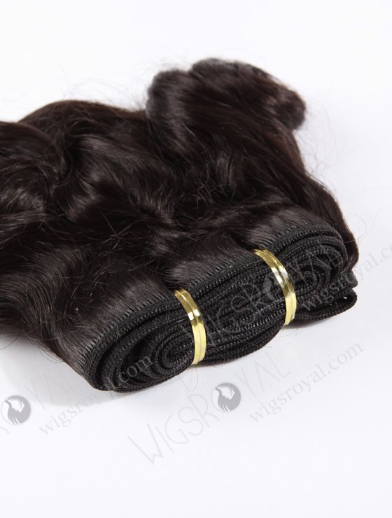 In Stock Indian Remy Hair 12" Big Loose Curl 1B# Color Machine Weft SM-041-10135