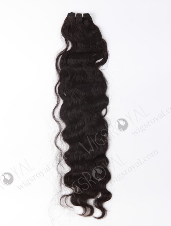 In Stock Indian Remy Hair 30" Natural Wave Natural Color Machine Weft SM-021-10215