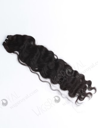 In Stock Indian Remy Hair 30" Natural Wave Natural Color Machine Weft SM-021