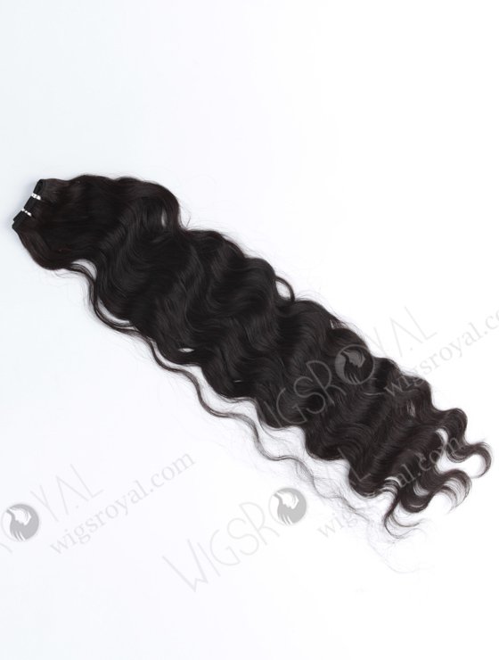 In Stock Indian Remy Hair 30" Natural Wave Natural Color Machine Weft SM-021-10213