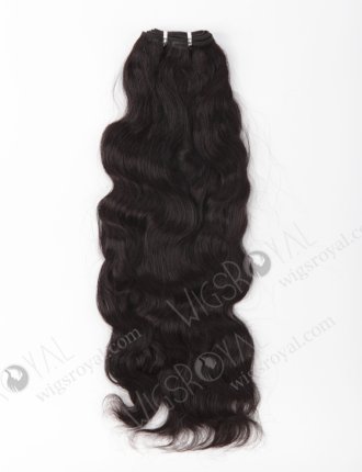 In Stock Indian Remy Hair 20" Natural Wave 1B# Color Machine Weft SM-185