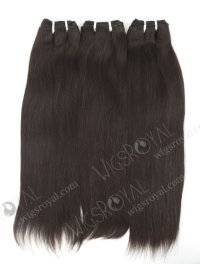In Stock Indian Remy Hair 16" Straight Natural Color Machine Weft SM-071