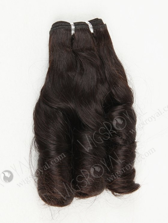 In Stock Indian Remy Hair 18" Big Loose Curl Natural Color Machine Weft SM-018