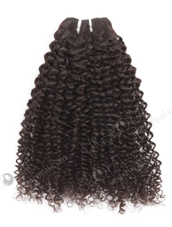 In Stock Brazilian Virgin Hair 18" Jeri Curl Natural Color Machine Weft SM-496