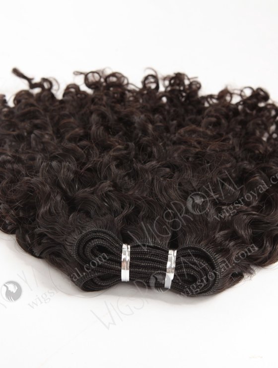 In Stock Brazilian Virgin Hair 18" Coarse Curly Natural Color Machine Weft SM-4136-10688