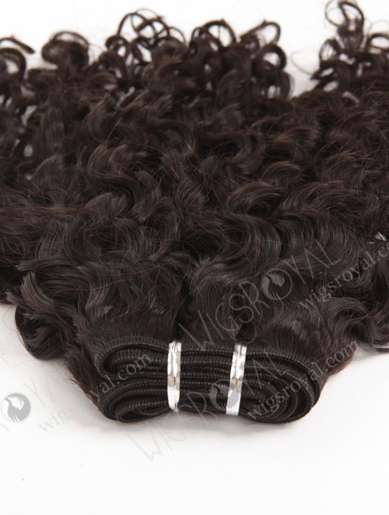 In Stock Brazilian Virgin Hair 18" Coarse Loose Curl Natural Color Machine Weft SM-4139-10705