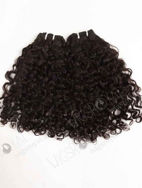In Stock Brazilian Virgin Hair 18" Coarse Loose Curl Natural Color Machine Weft SM-4139-10704
