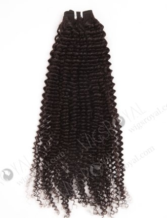 In Stock Brazilian Virgin Hair 26" Kinky Curl Natural Color Machine Weft SM-4147