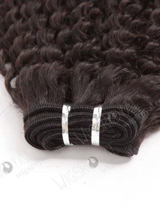 In Stock Brazilian Virgin Hair 26" Kinky Curl Natural Color Machine Weft SM-4147